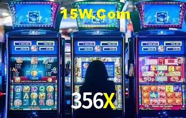 Tela de boas-vindas e lobby de jogos do aplicativo 356X